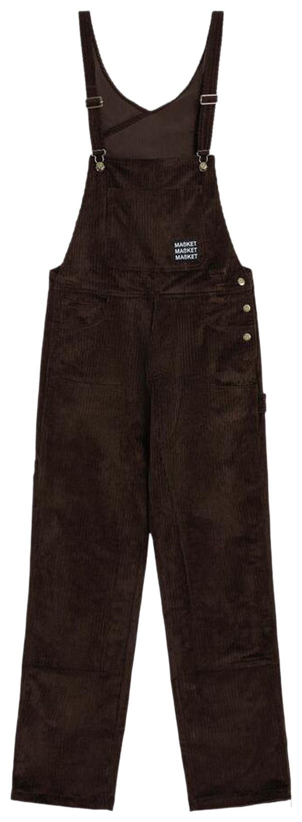 Market Velvet Overalls Acorn