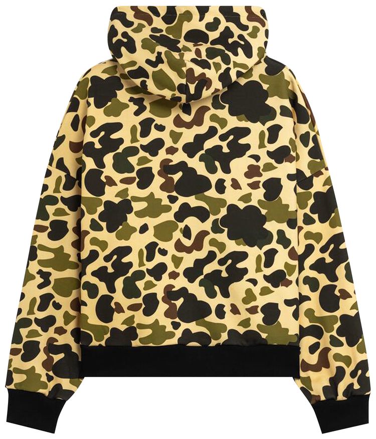 Market Zip Up Camo Jacket Woodland