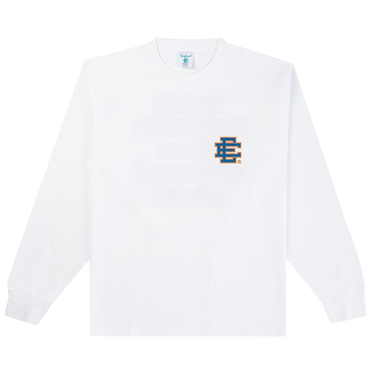 Eric Emanuel EE Long Sleeve T Shirt WhiteBlue