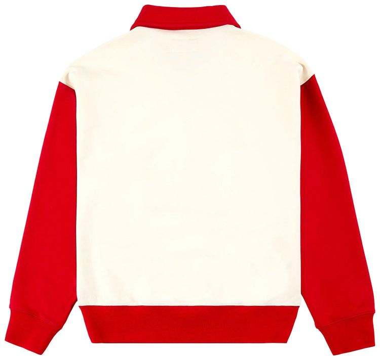 GOLF WANG x Marty Supreme Norkin Quarter Zip Pullover CreamRed