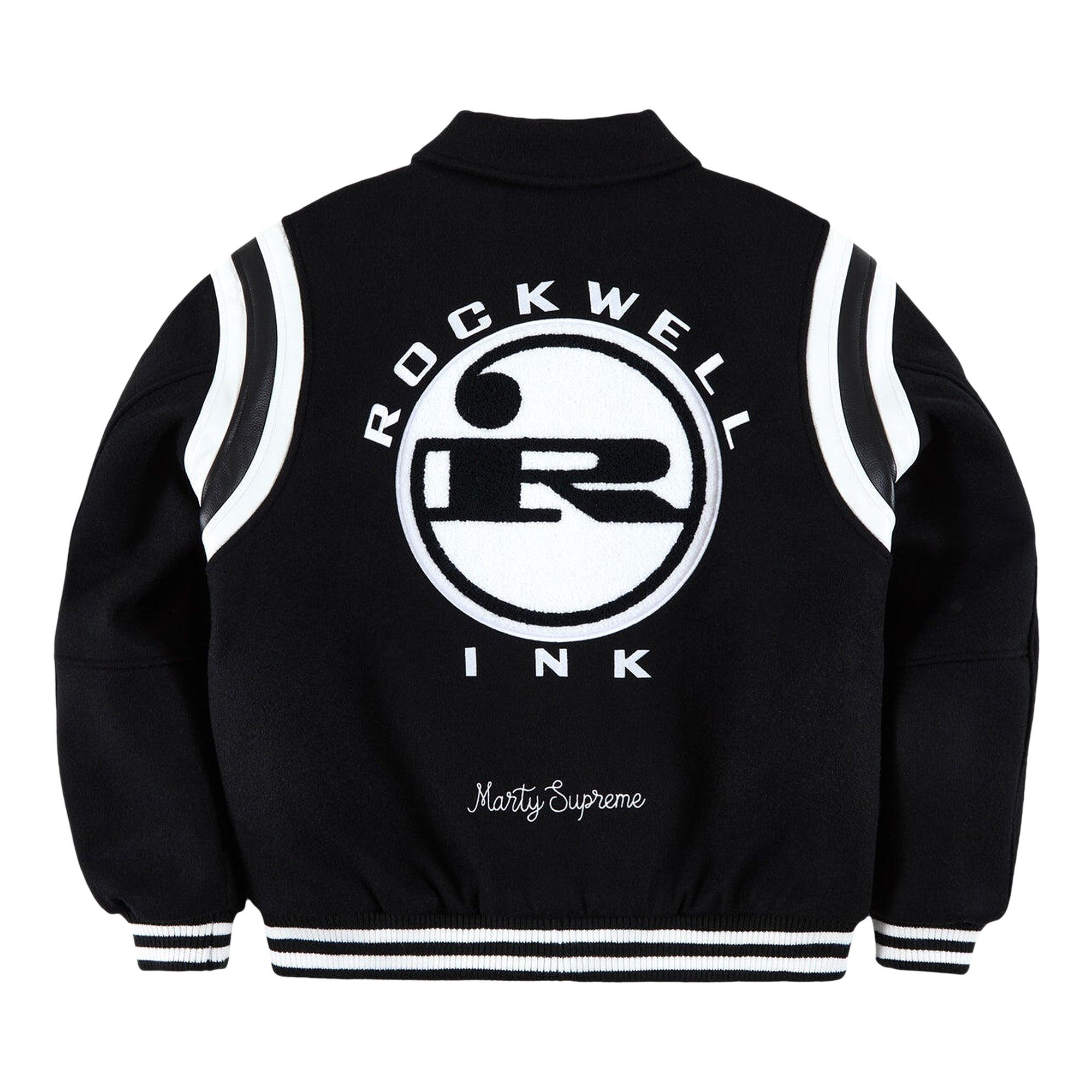 Buy GOLF WANG x Marty Supreme Rockwell Varsity Jacket 'Black