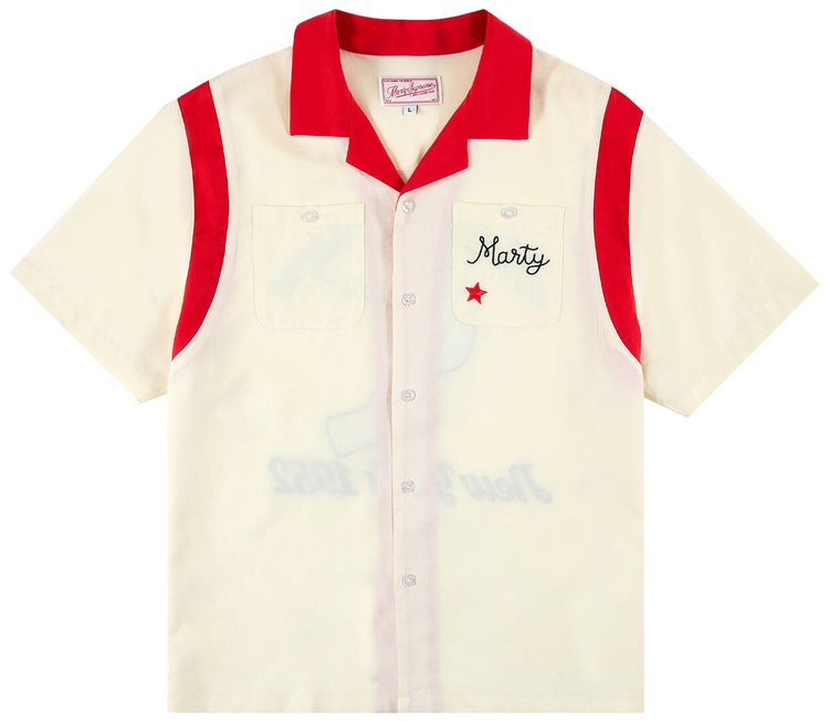 GOLF WANG x Marty Supreme Button Up Cream