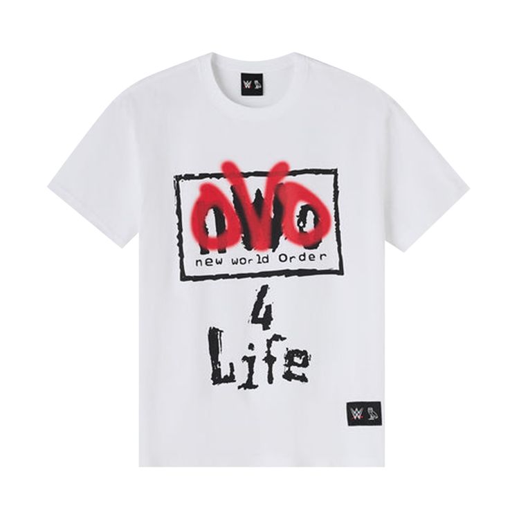 OVO x WWE OVO 4 Life Tee White
