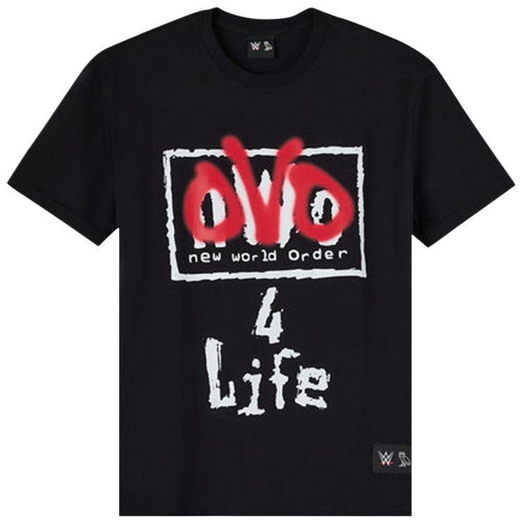 OVO x WWE OVO 4 Life Tee Black