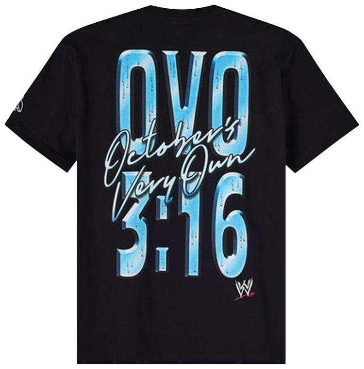 OVO x WWE Stone Cold Steve Austin Tee Black