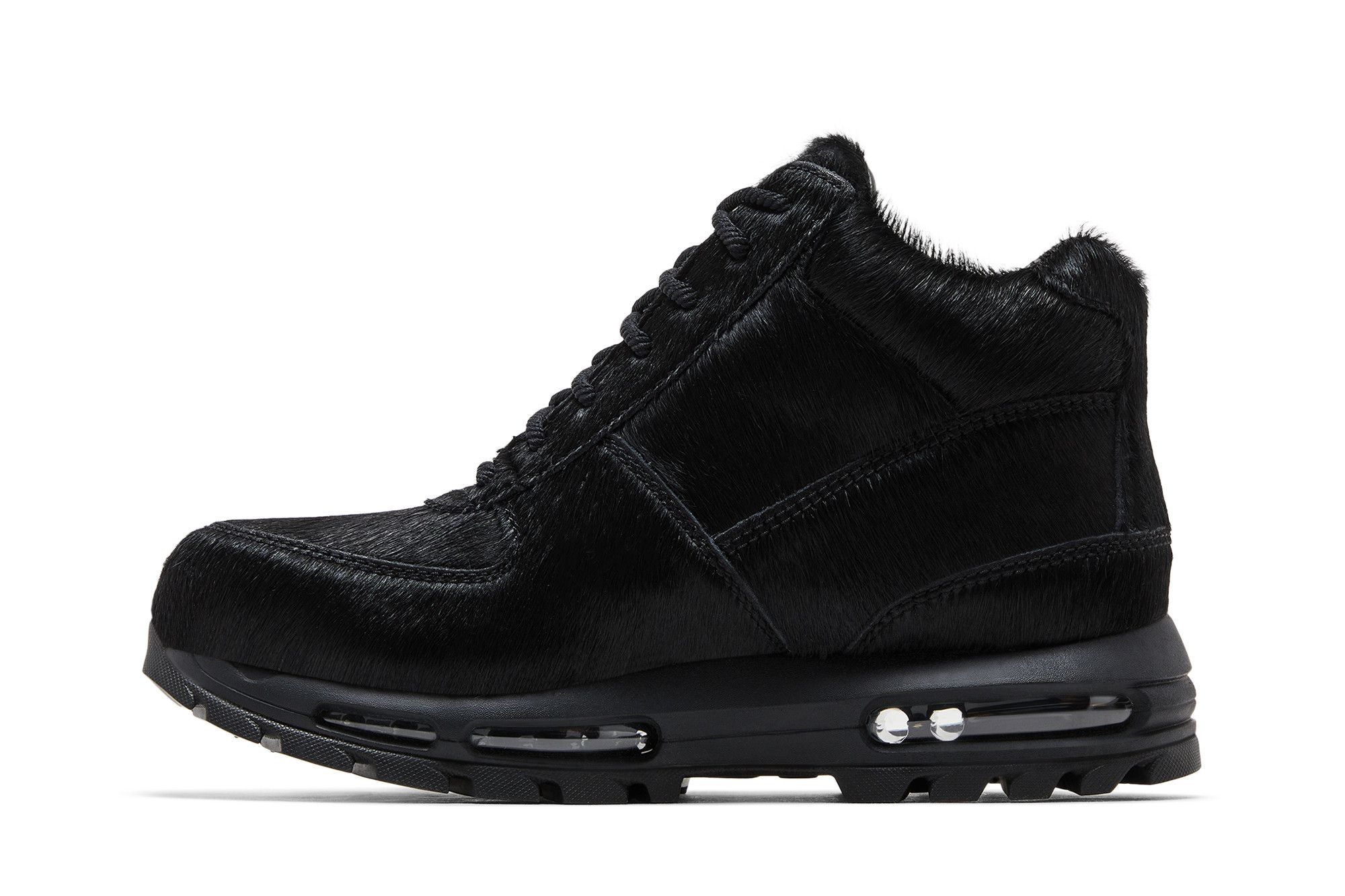 Buy Nike Air Max Goadome 'Pony Hair Pack - Triple Black' - IO4635