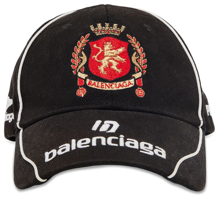 Balenciaga Paris Hat Black