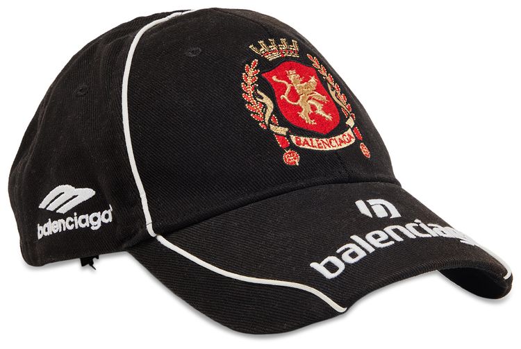 Balenciaga Paris Hat Black