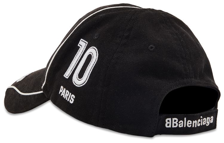 Balenciaga Paris Hat Black