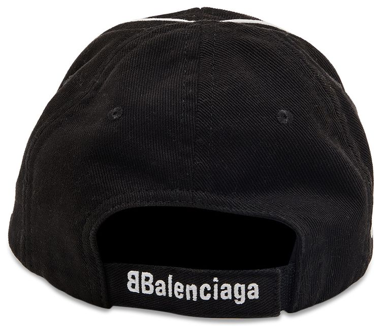 Balenciaga Paris Hat Black