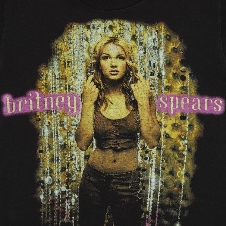 Vintage 2000 Britney SpearsOops I Did It Again Tee Black