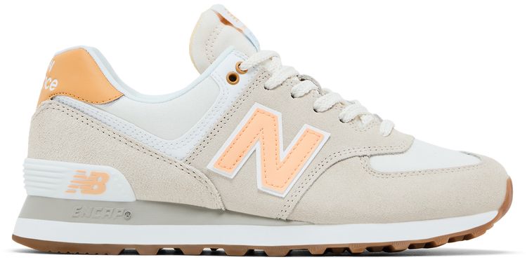New Balance Wmns 574 Timberwolf Alpha Orange