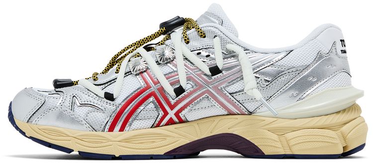 TOGA x ASICS Gel Cumulus 16 TG White Red Pure Silver