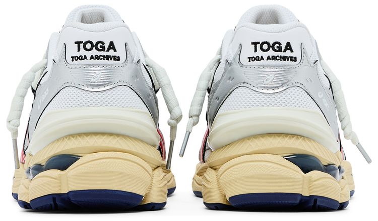 TOGA x ASICS Gel Cumulus 16 TG White Red Pure Silver