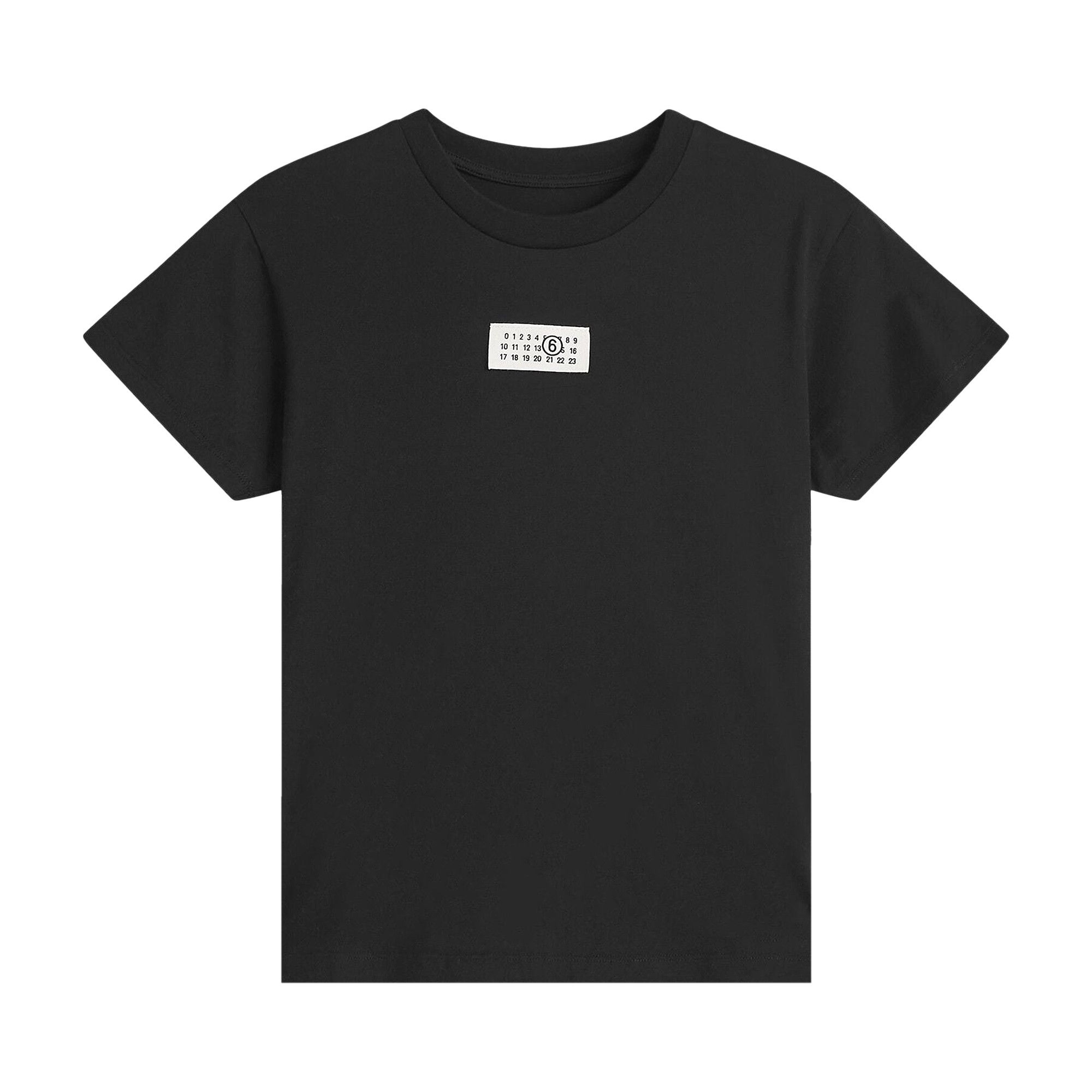 Buy MM6 Maison Margiela T-Shirt 'Black' - S52GC0327 M20170 900 | GOAT