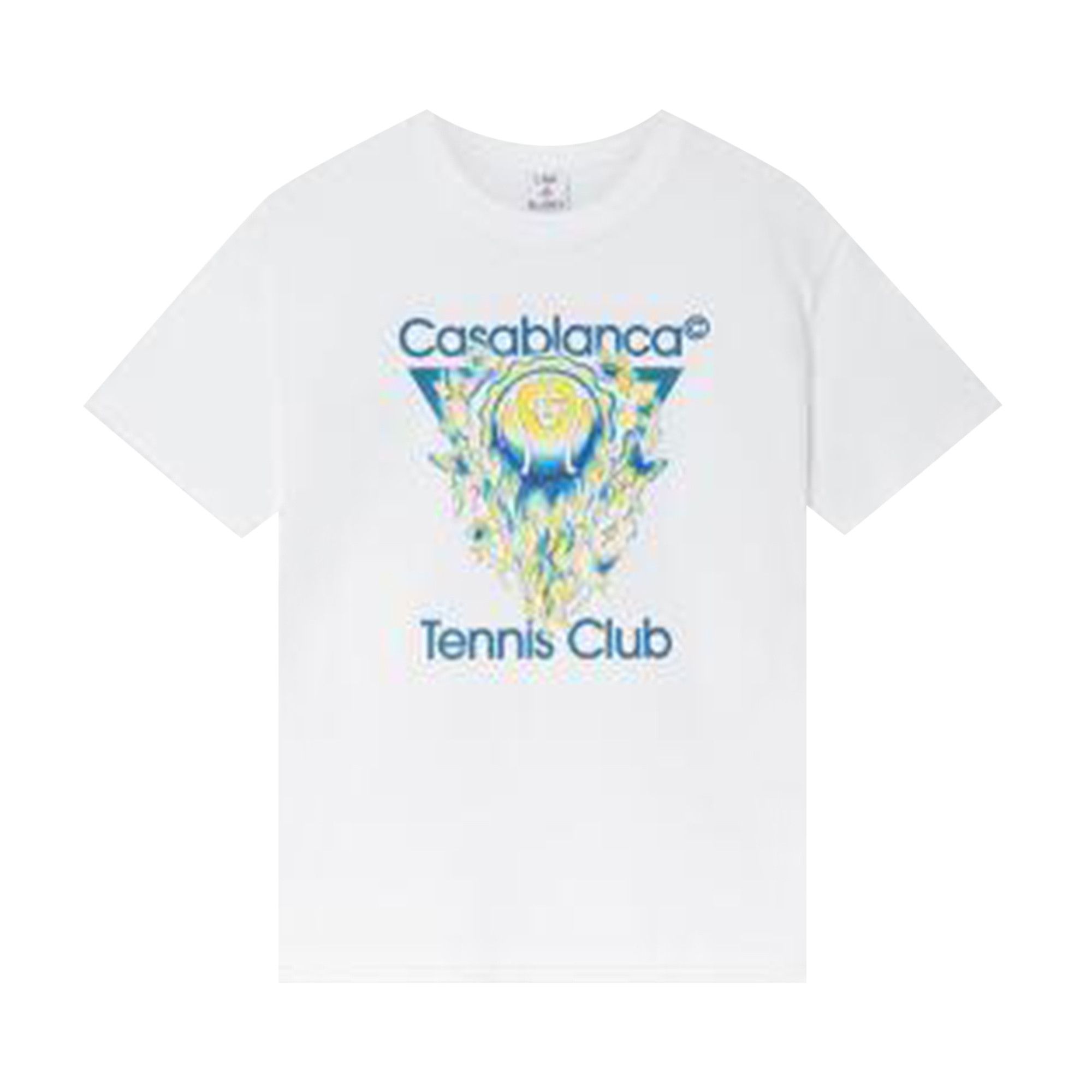 Buy Casablanca Tennis Club Icon Classic T-Shirt 'White' - M SP26