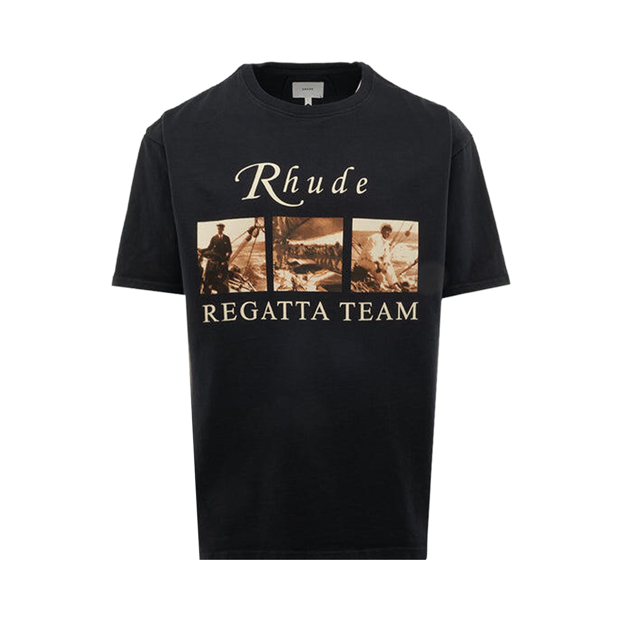 Buy Rhude USVI Regatta Tour Short-Sleeve Tee 'Black