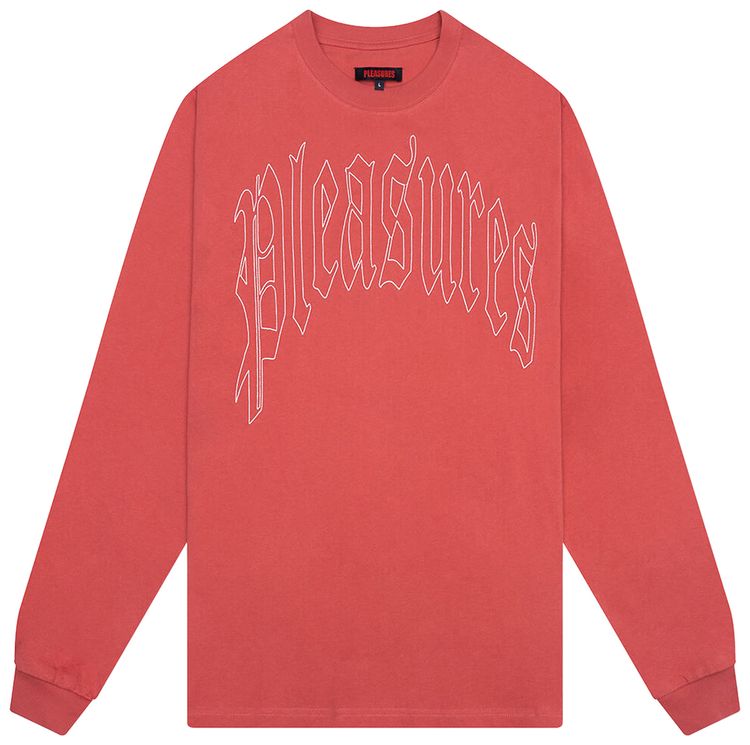 Pleasures Twitch Long Sleeve T Shirt Fiesta