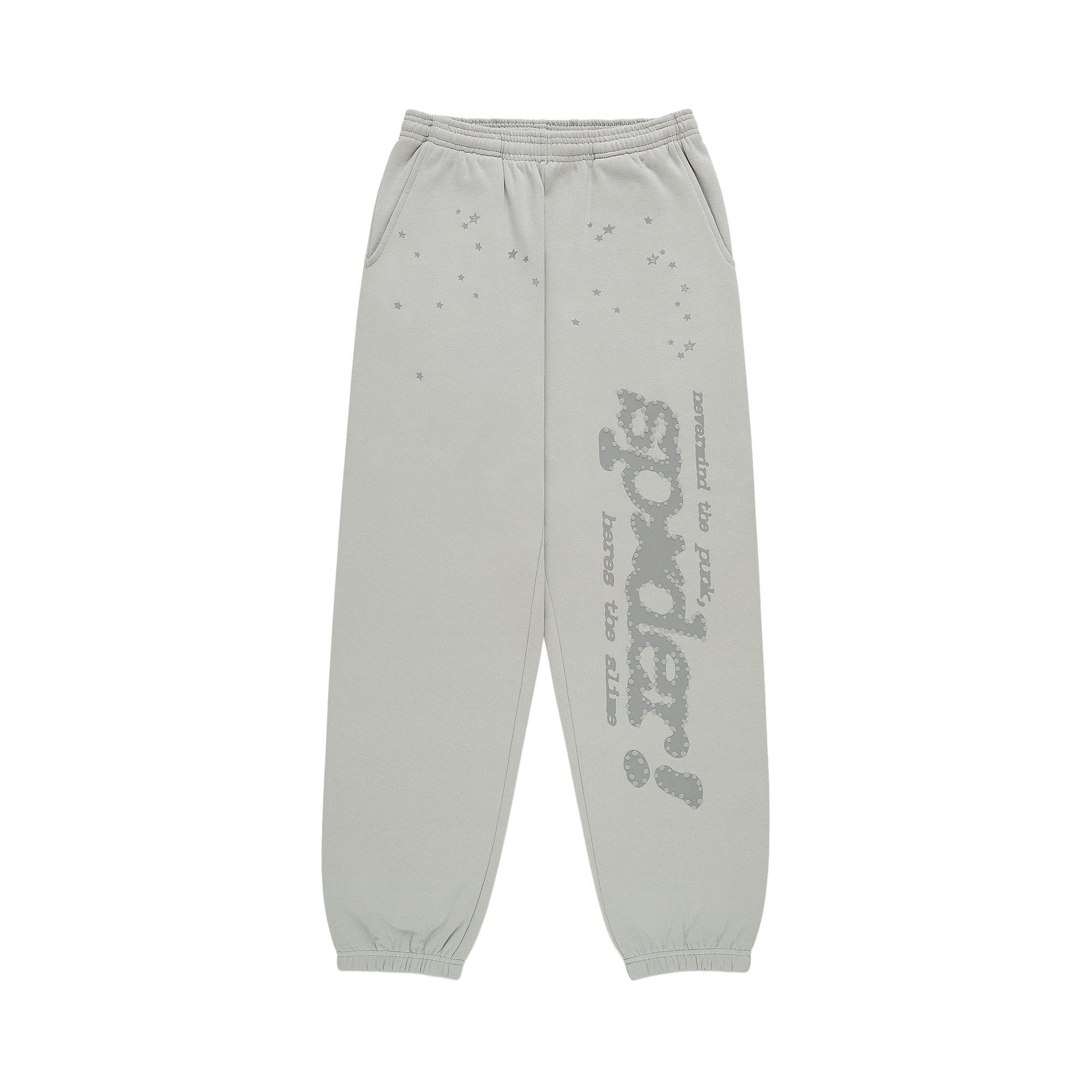 Buy Sp5der Tonal Punk V2 Sweatpant 'Sport Grey' - SB035FW25SGR | GOAT