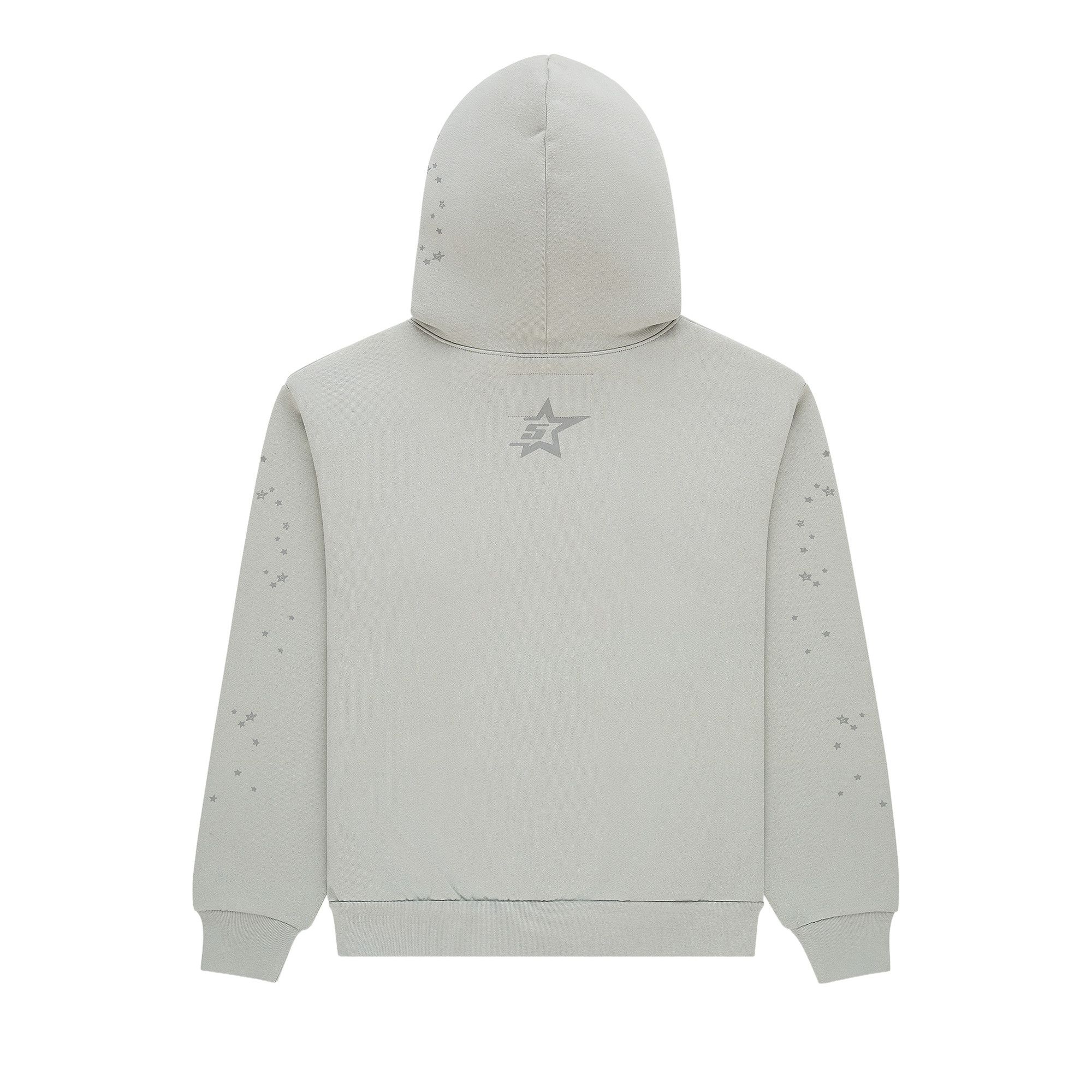 Buy Sp5der Tonal Punk V2 Hoodie 'Sport Grey' - ST047FW25SGR | GOAT