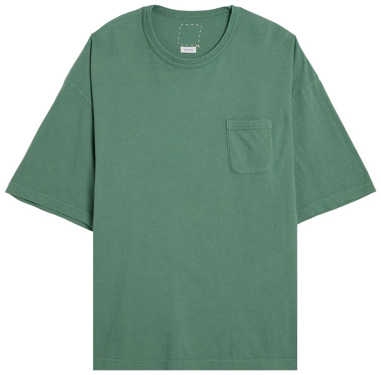 Visvim Damaged EX Jumbo Tee Green