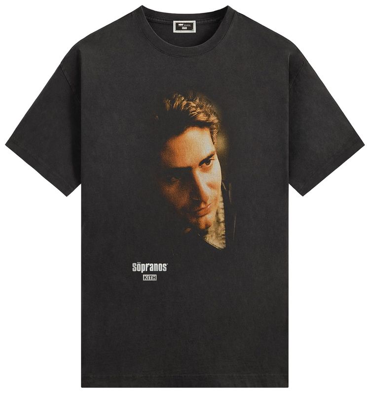 Kith For The Sopranos Christopher Vignette Vintage Tee Black