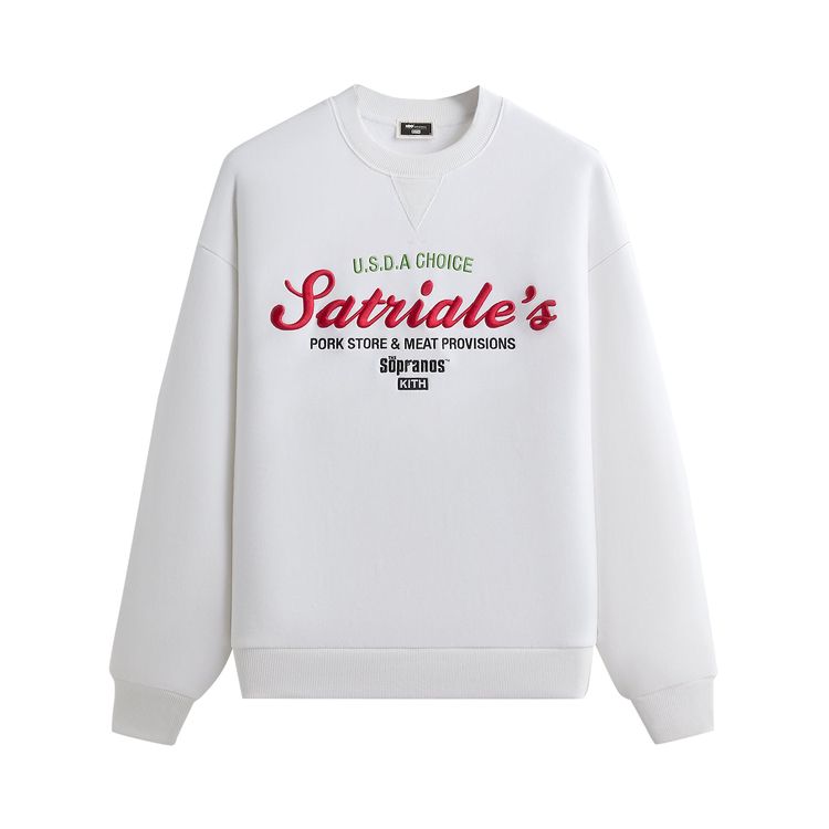 Kith For The Sopranos Satriales Nelson Crewneck White