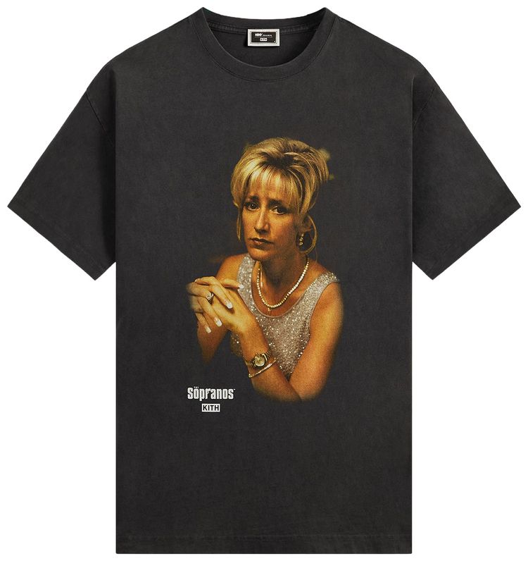 Kith For The Sopranos Carmela Vignette Vintage Tee Black