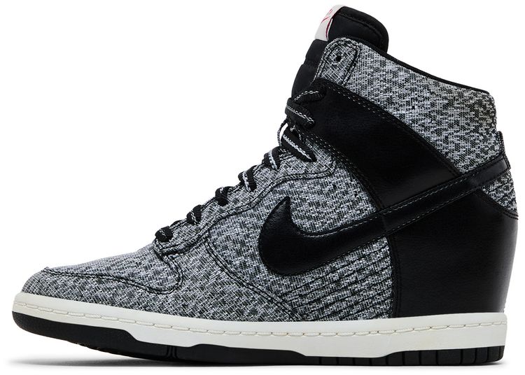 Nike Wmns Dunk Sky High TXT Black Wolf Grey