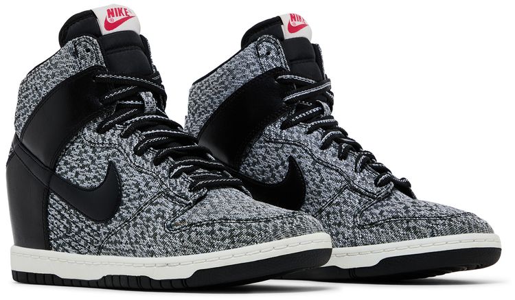 Nike Wmns Dunk Sky High TXT Black Wolf Grey