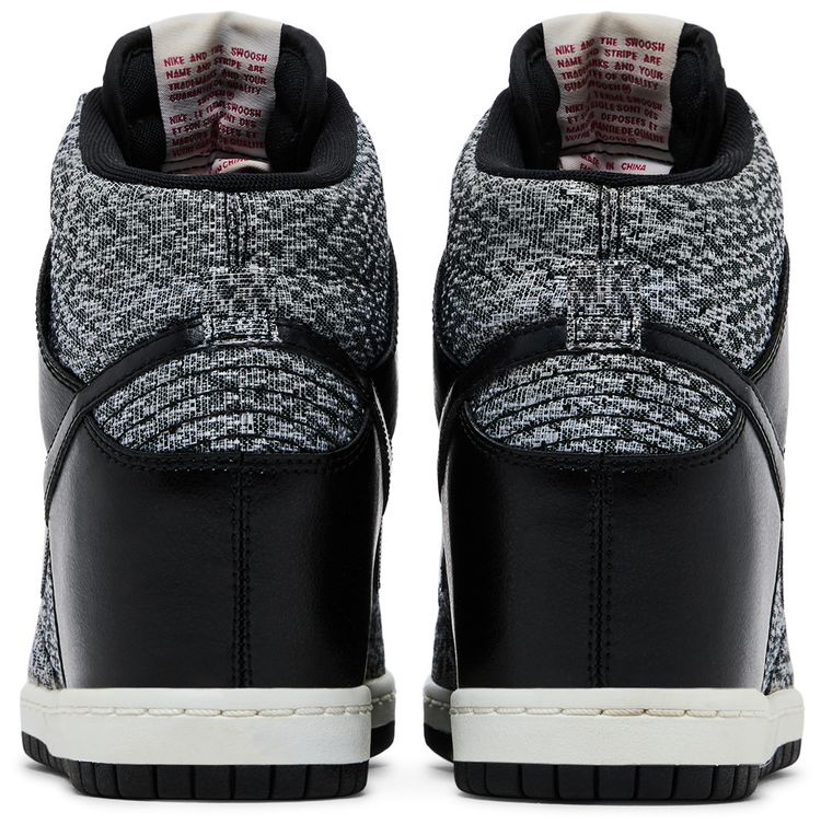 Nike Wmns Dunk Sky High TXT Black Wolf Grey