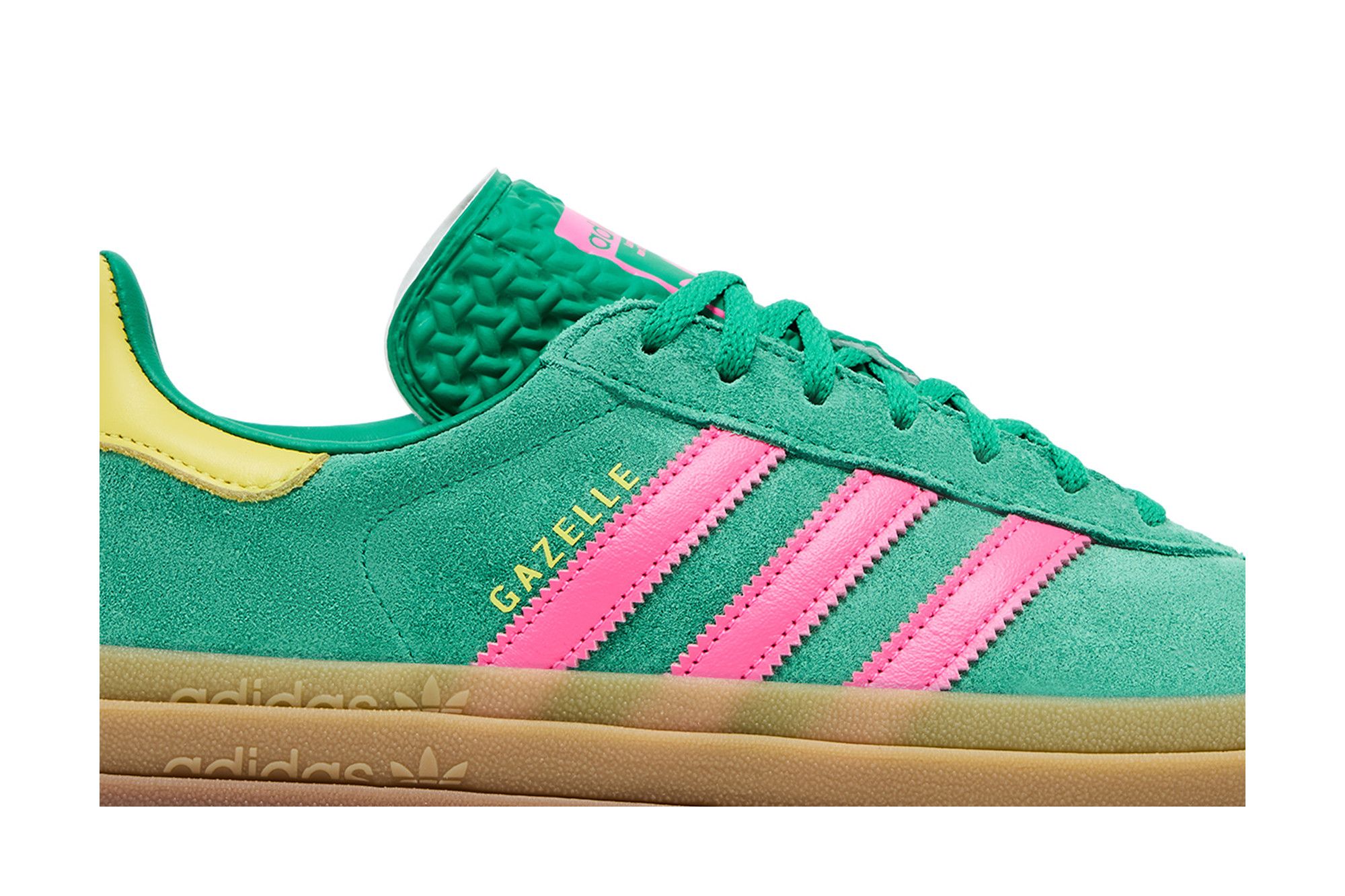 Buy adidas Wmns Gazelle Bold 'Court Green Lucid Pink' - JH9668 | GOAT