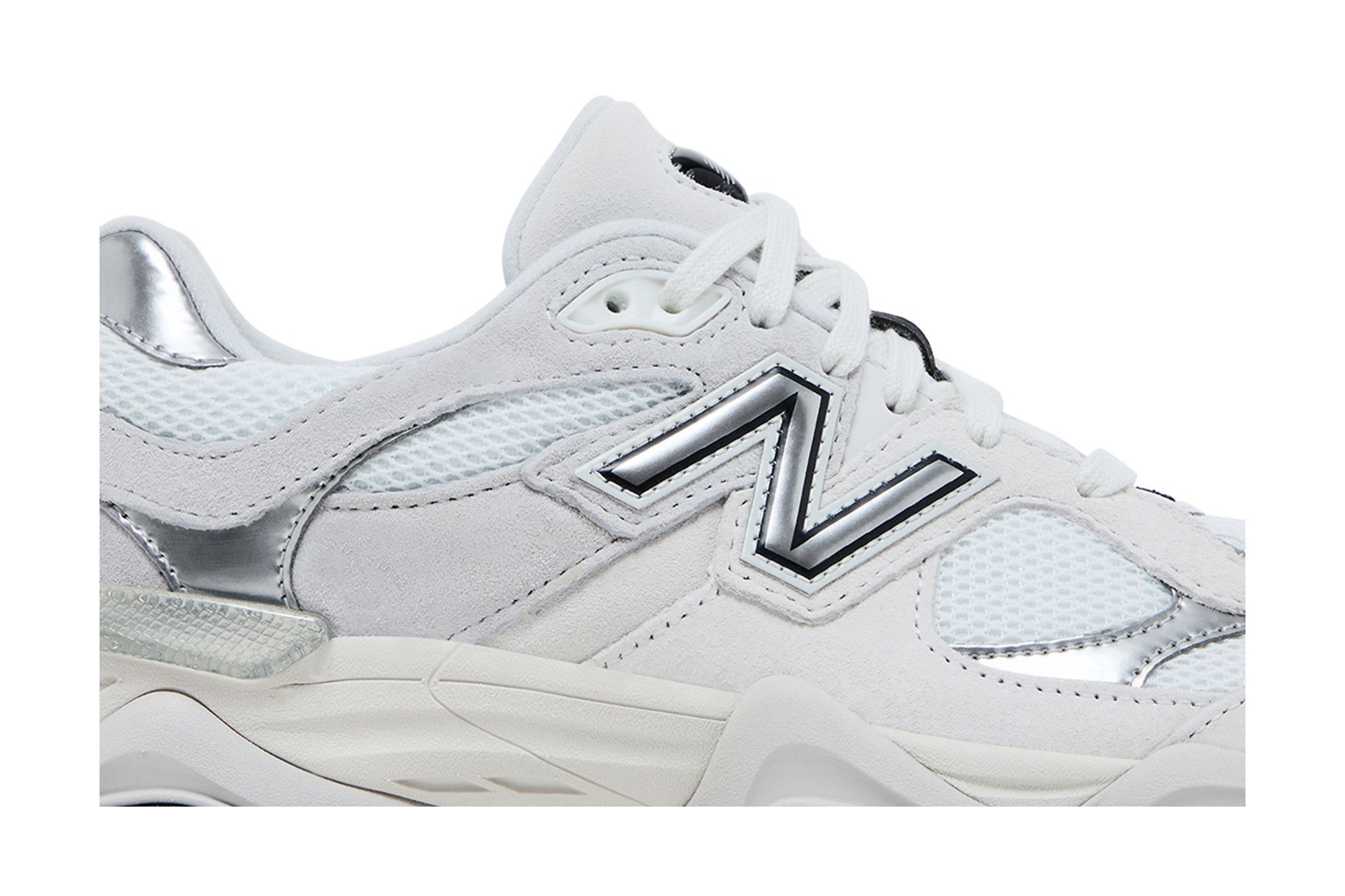 Buy New Balance 9060 'White Black Metallic Silver' - U9060JRB | GOAT