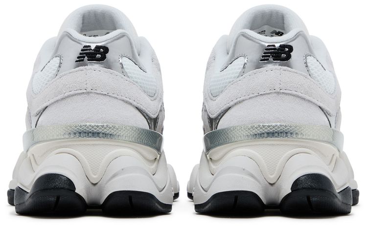 New Balance 9060 White Black Metallic Silver