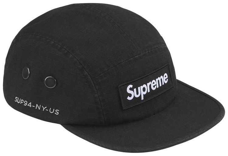 Supreme Military Camp Cap Black