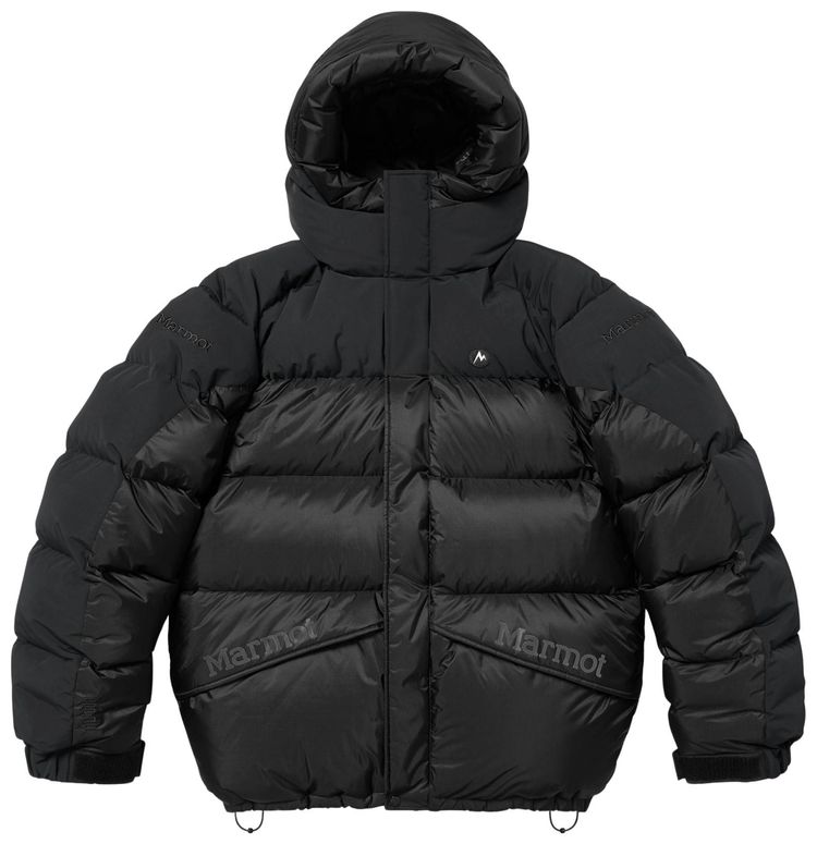 Supreme x Marmot 800 Fill Down Parka Black