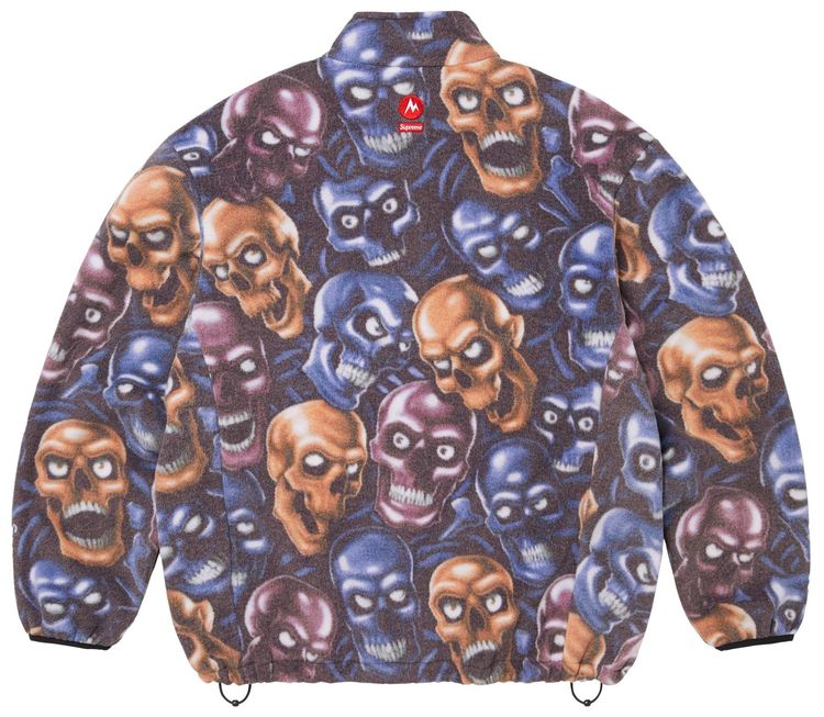 Supreme x Marmot Fleece Jacket Skull Pile
