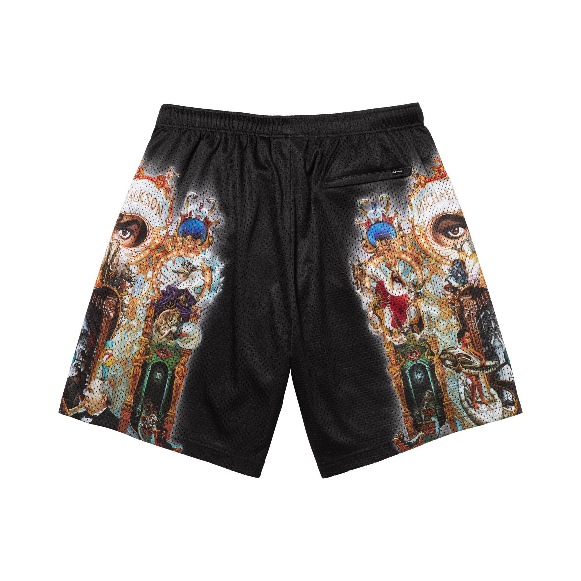 Buy Supreme Michael Jackson Dangerous Mesh Short 'Black' - FW25SH4
