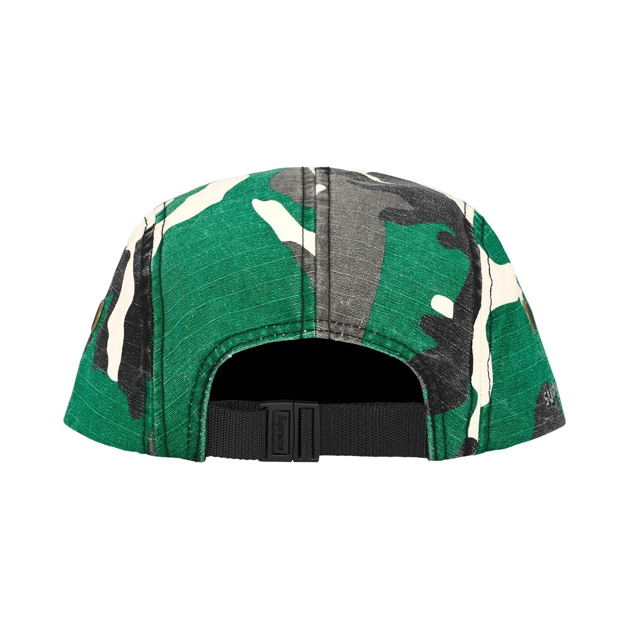 Buy Supreme Military Camp Cap 'Green Camo' - FW25H40 GREEN CAMO | GOAT