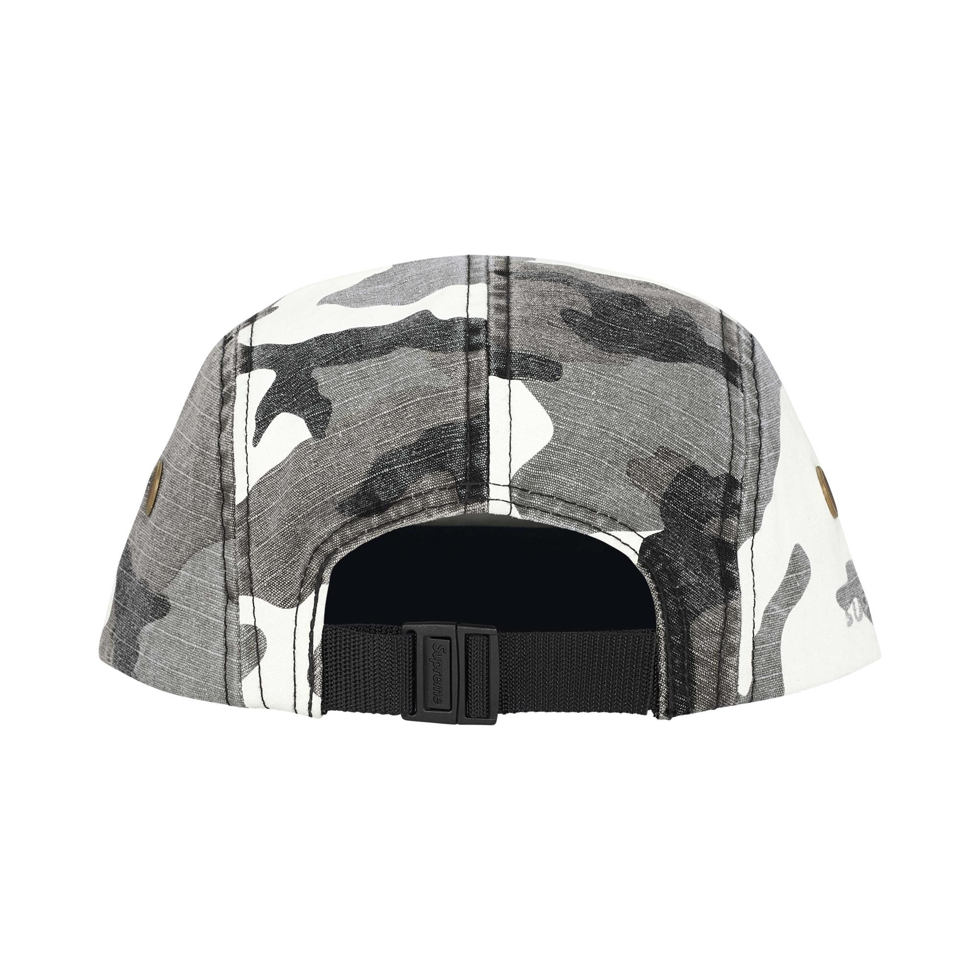 【Supreme】Military Camp Cap White Camo F Buy Supreme Military Camp Cap 'Snow Camo' - FW25H40 SNOW CAMO | GOAT