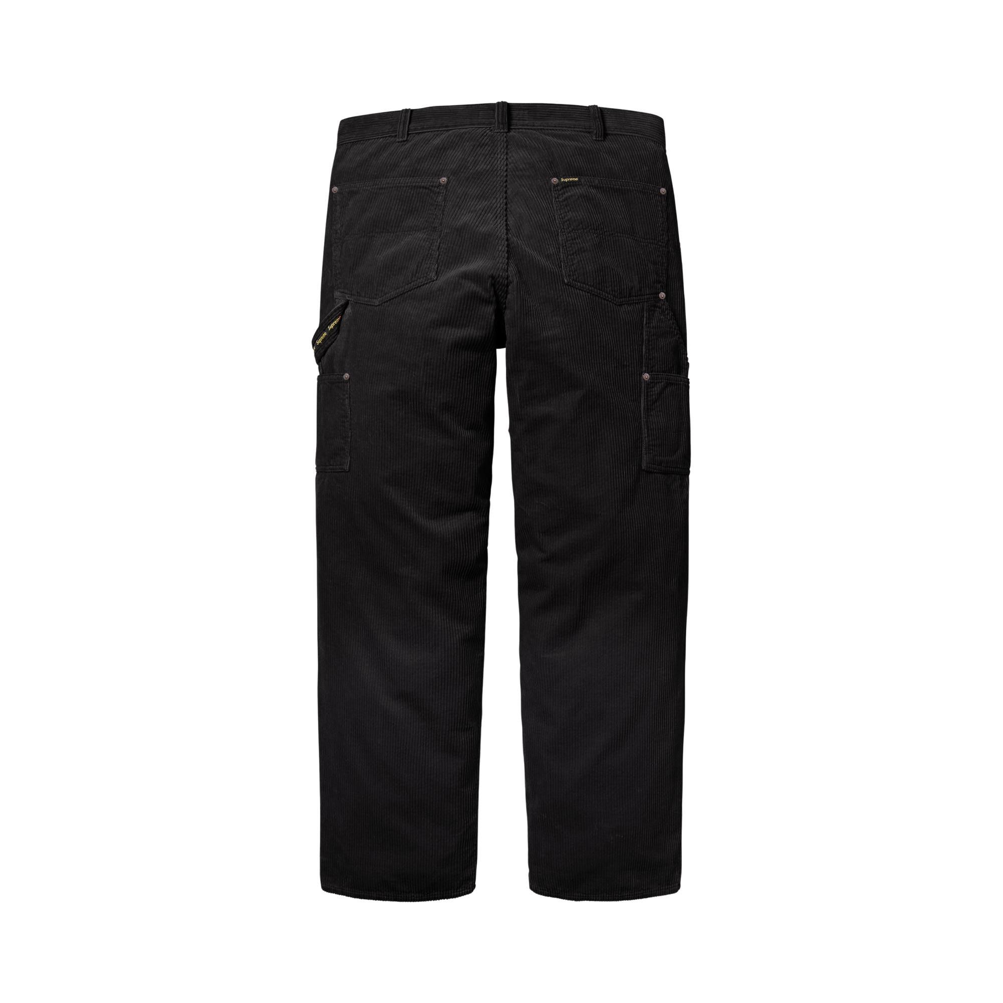 Buy Supreme Wide Wale Corduroy Painter Pant 'Black' - FW25P41