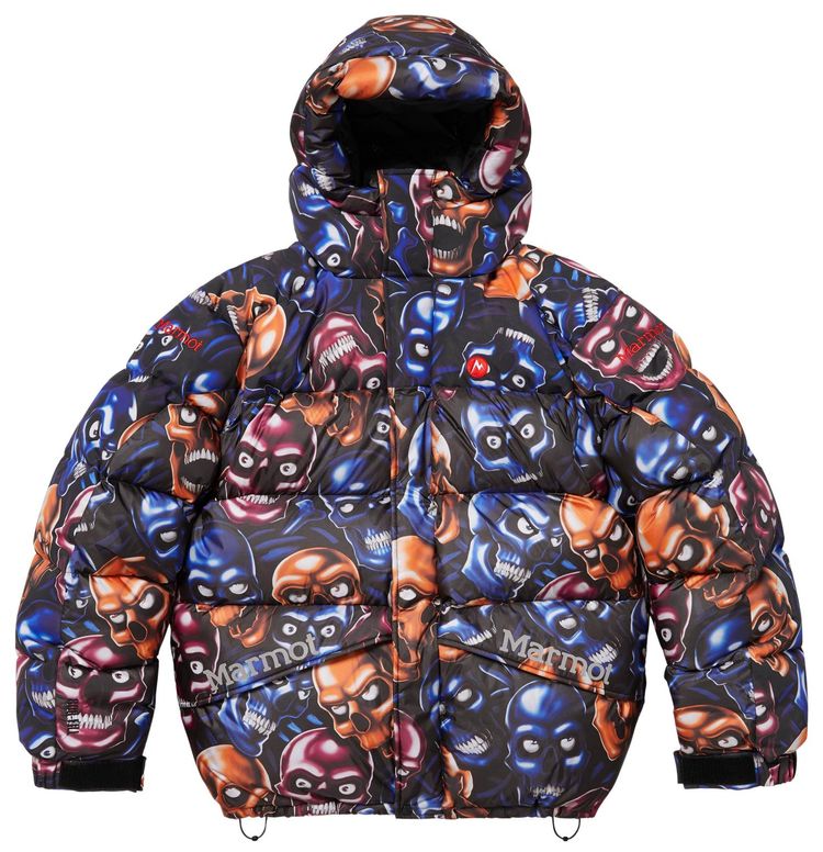 Supreme x Marmot 800 Fill Down Parka Skull Pile