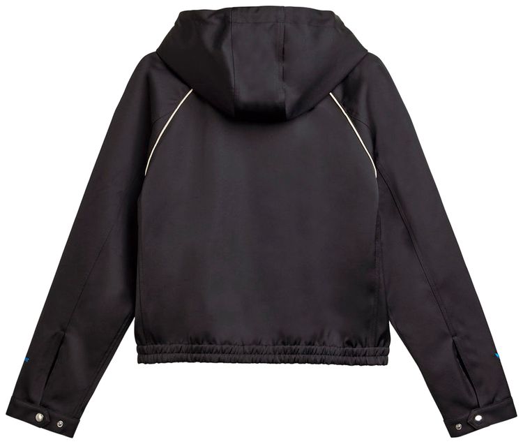 adidas x Wales Bonner Satin Hoodie Black
