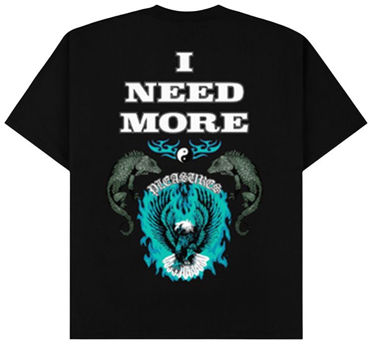 Pleasures Need T Shirt Black