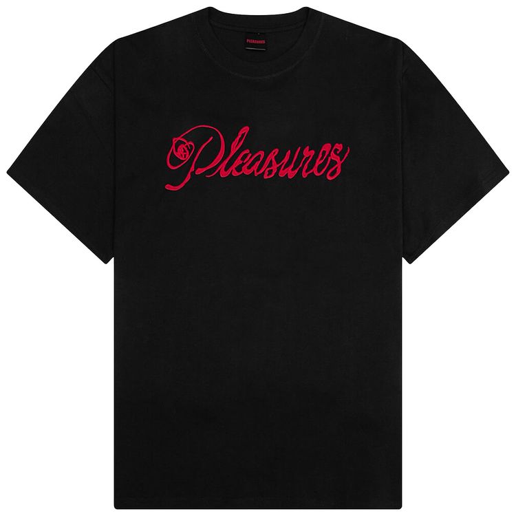 Pleasures Scrawl T Shirt Black
