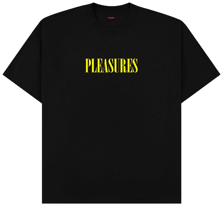 Pleasures Exhibition T Shirt Black