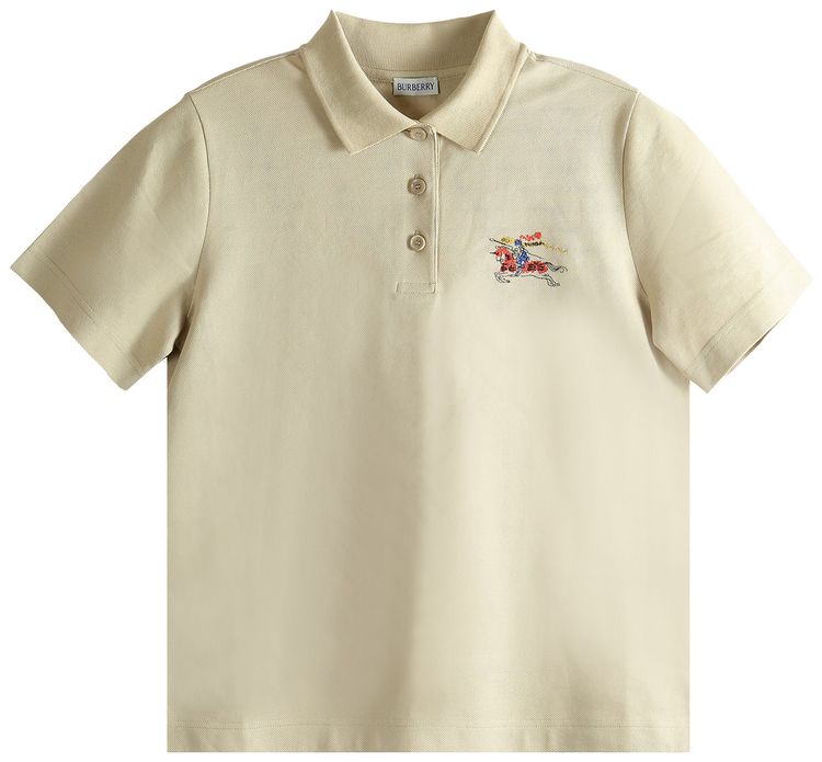 Burberry Priscilla Polo Shirt Limestone Beige