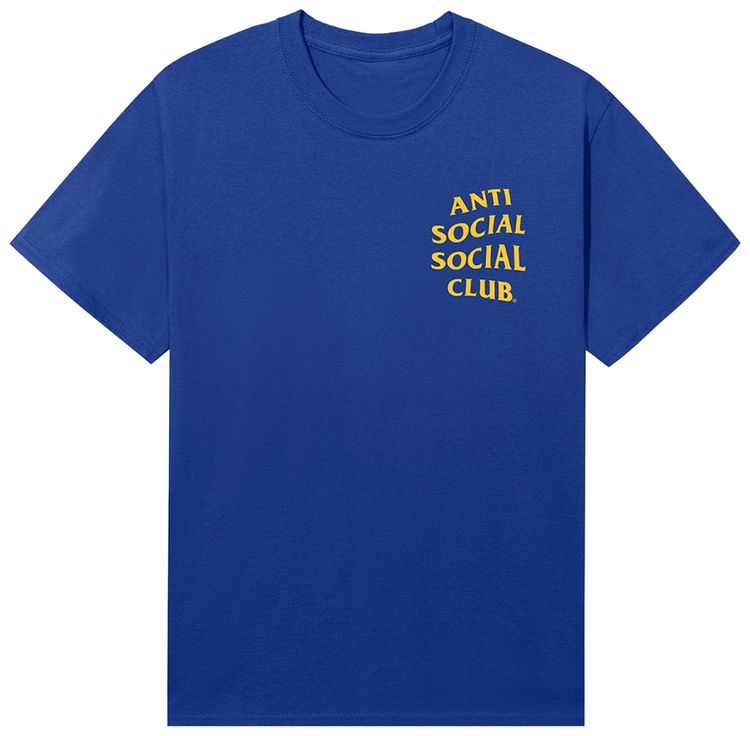 Anti Social Social Club Classic Mind Games Tee Royal