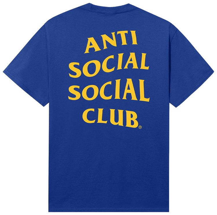 Anti Social Social Club Classic Mind Games Tee Royal