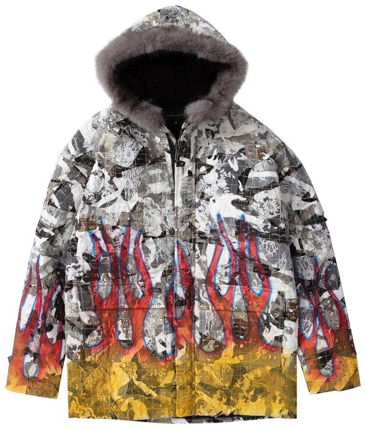 Who Decides War Artic Flame Parka Multicolor
